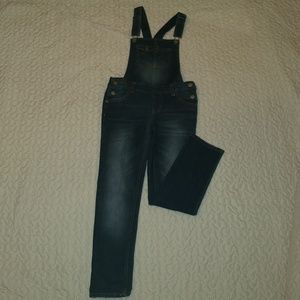 Girls denim overalls